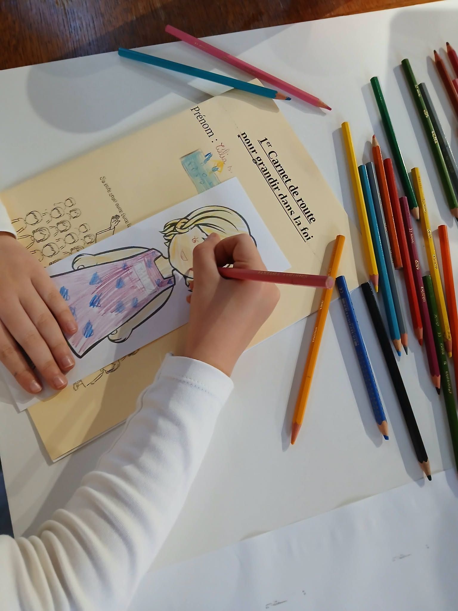 Pour les 7-12 ans : animation en préparation de la messe avec les couples jubilaires